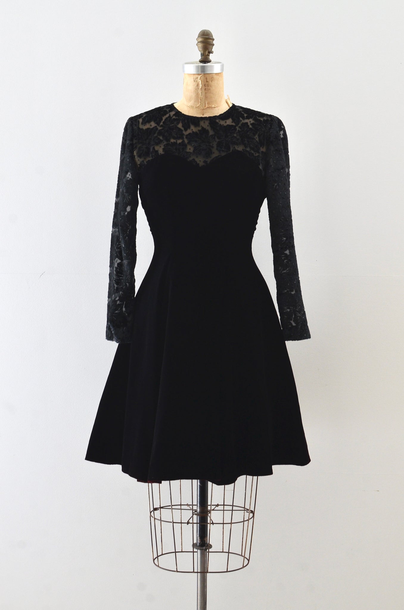 Vintage Velvet Party Dress