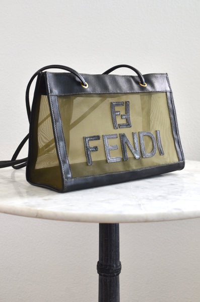 Fendi Mesh Tote