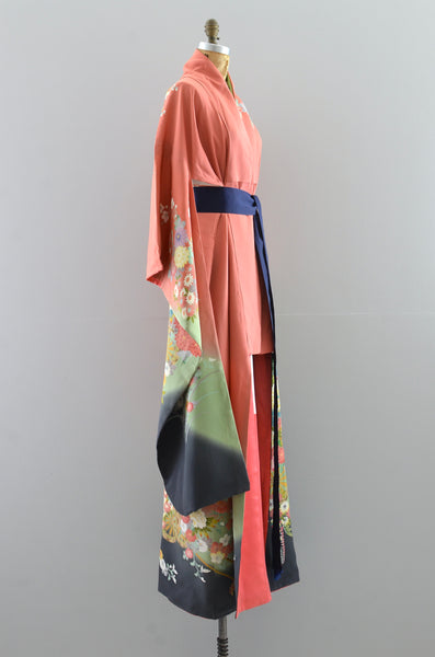 "Onna" Furisode Kimono