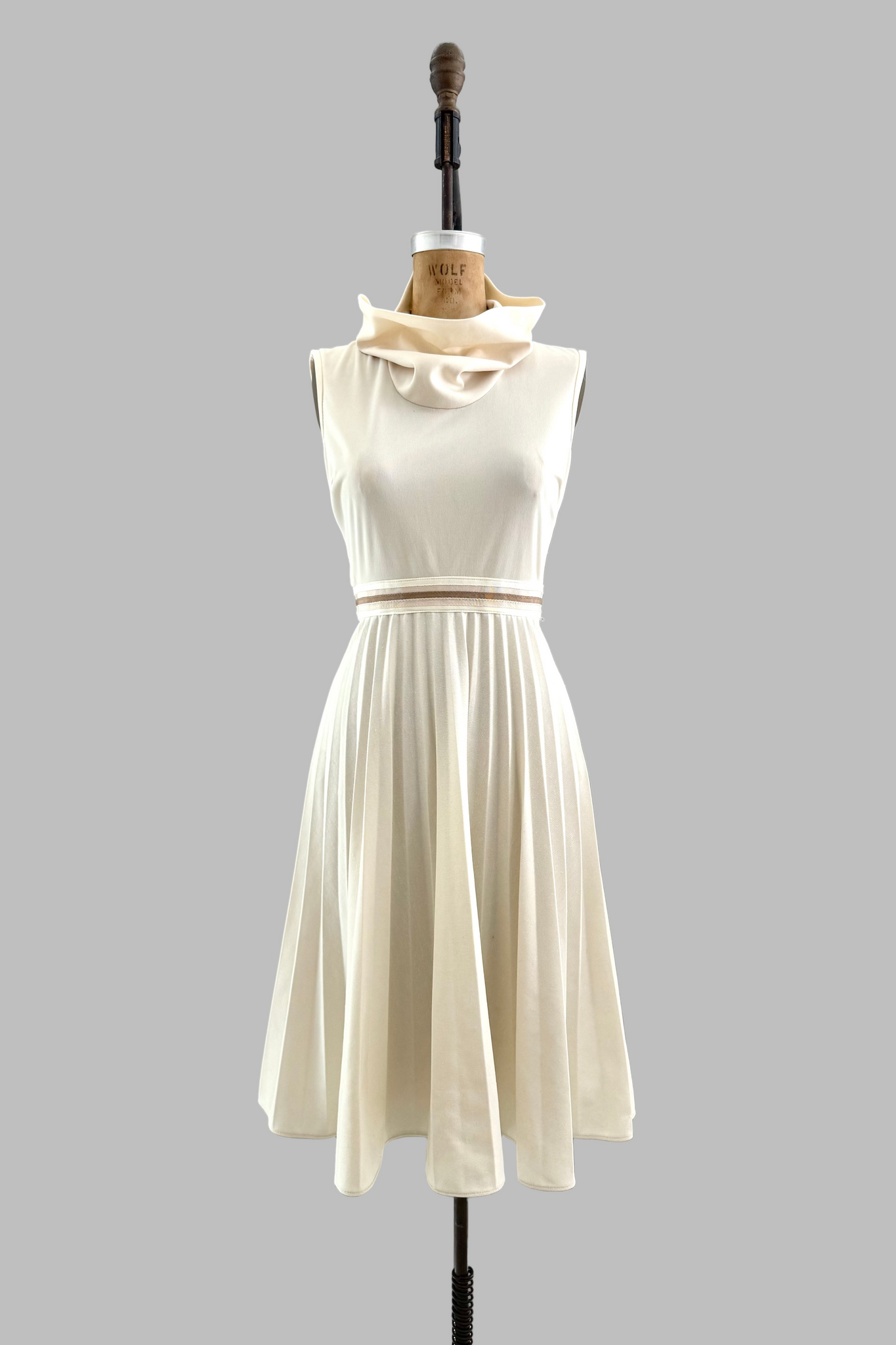 Vintage Plissé Dress