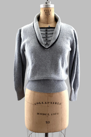 Vintage Gray Sweater