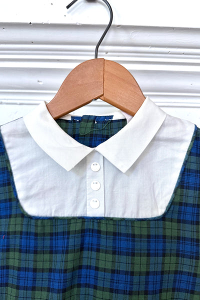 1950s Plaid Dress