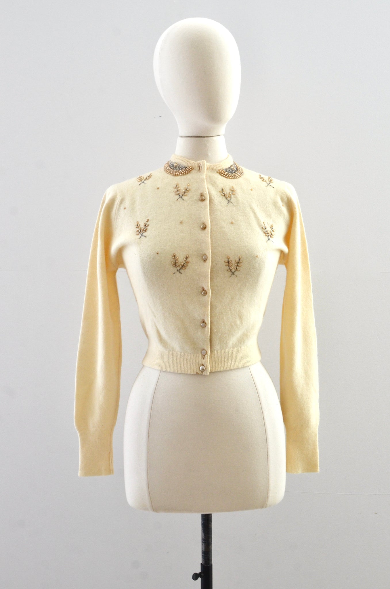 Schiaparelli Beaded Cardigan