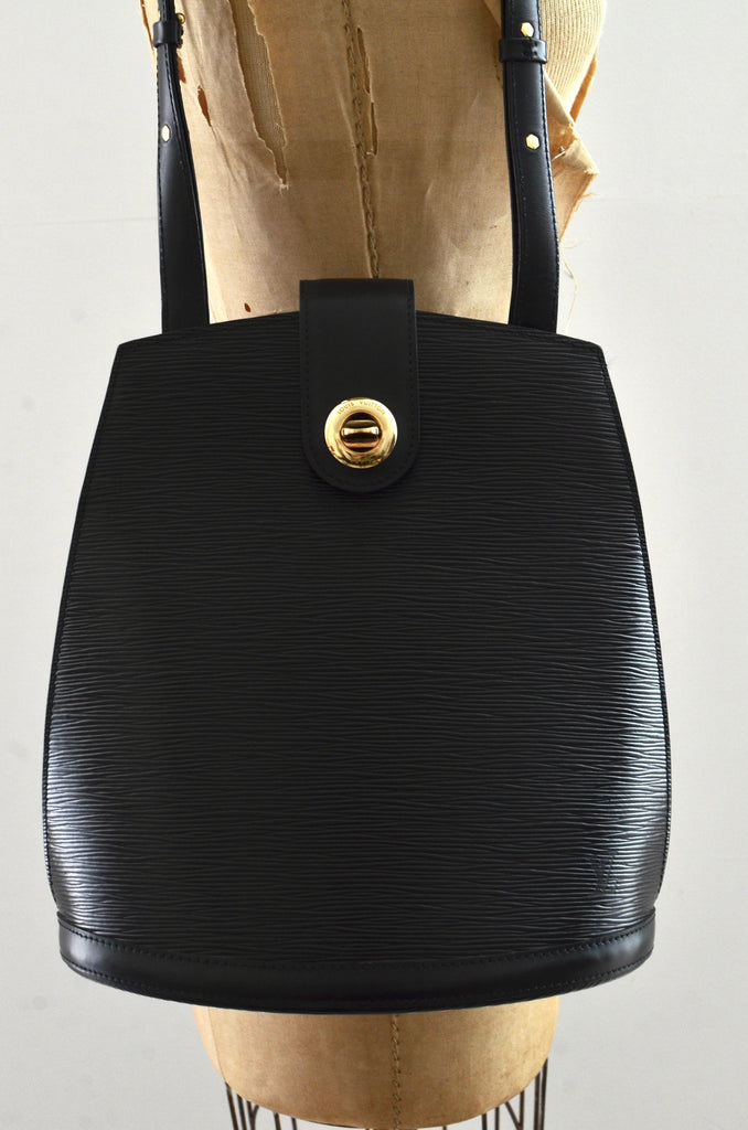 Louis Vuitton Vintage - Epi Cluny Bag - Black - Leather and Epi Leather  Handbag - Luxury High Quality - Avvenice