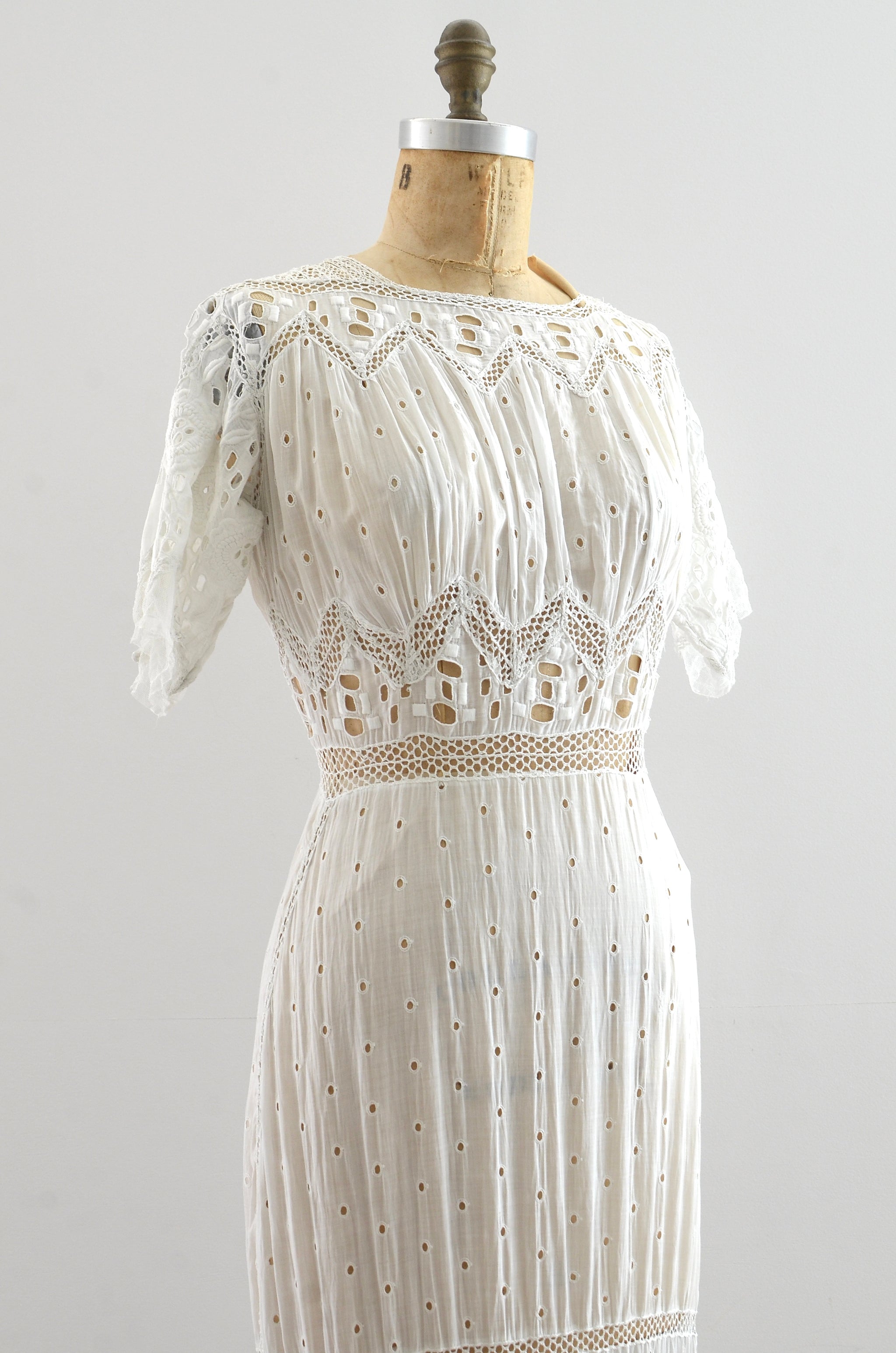 Edwardian Embroidered Lawn Dress – Pickled Vintage
