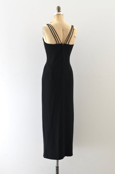Vintage Noir Dress