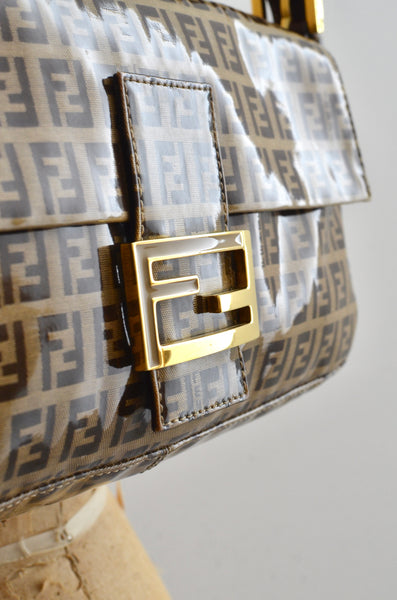 Fendi Baguette Tobacco Zucchino Bag
