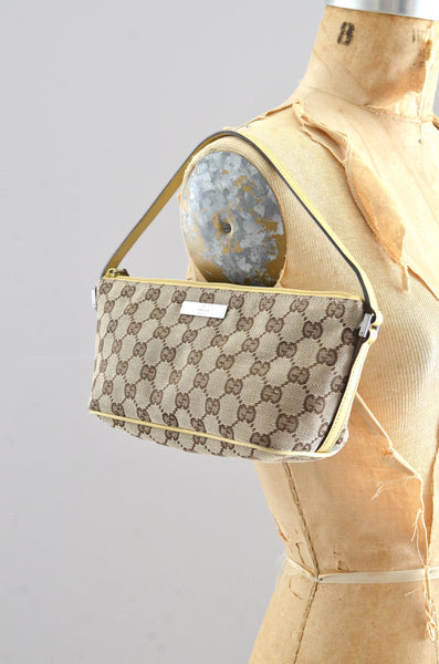 Gucci Boat Pochette Yellow