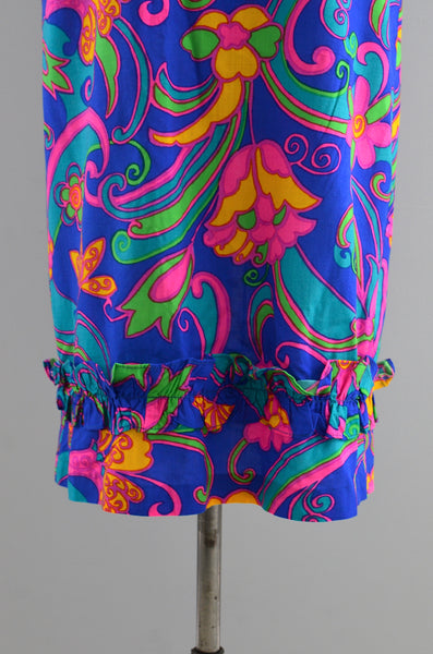 Vintage 1960s Hawaiian Dress