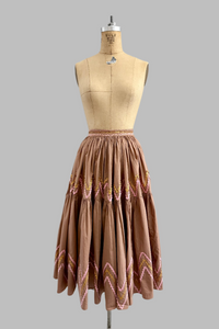 1950's Rick Rack Patio Skirt