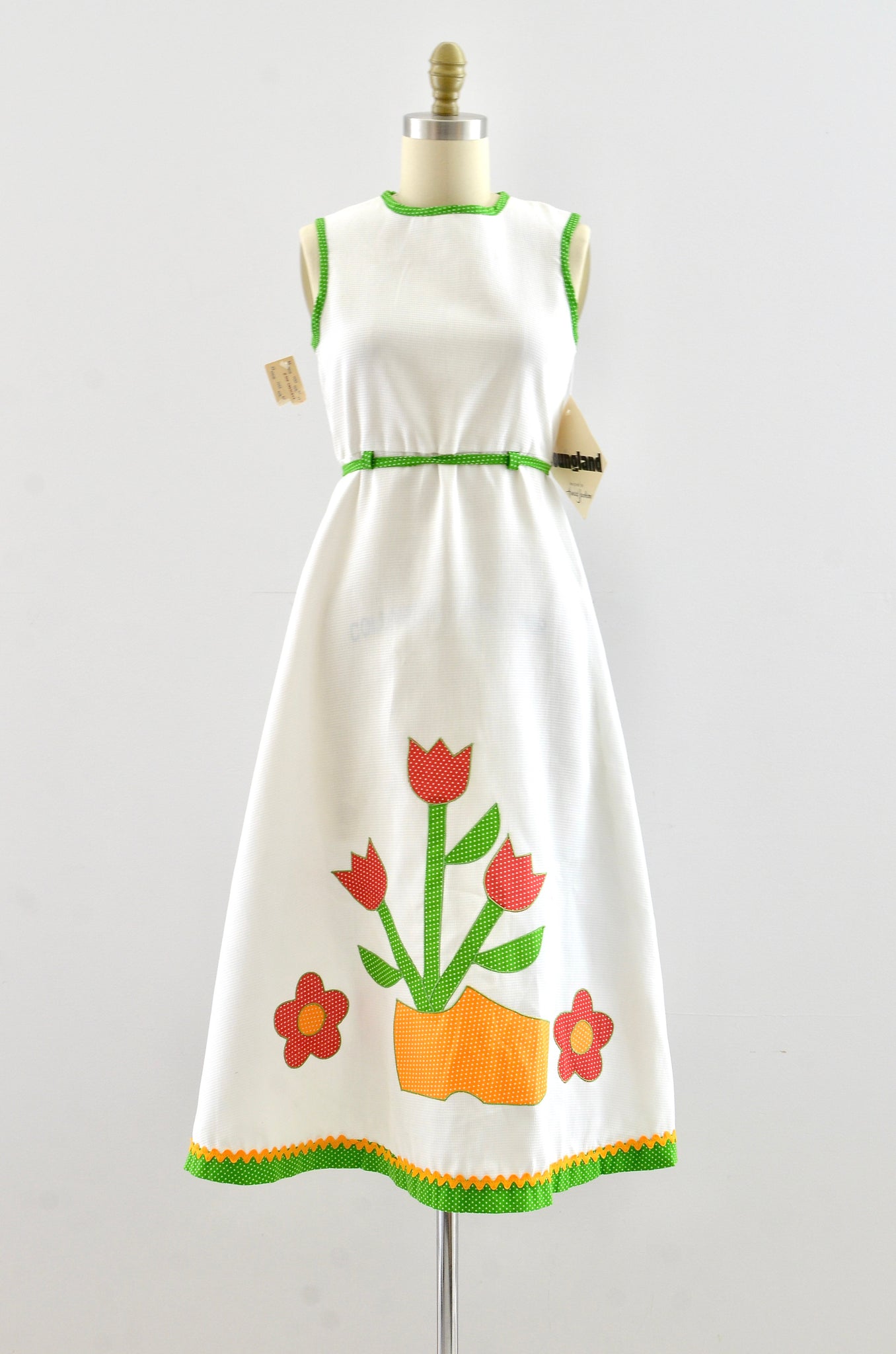Vintage Applique Dress