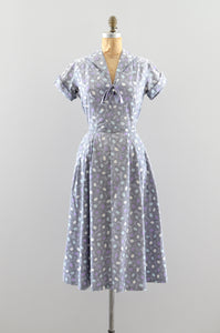 1950s Printed Dress