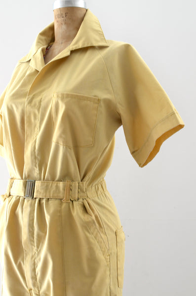 vintage 1960s Workwear Jumpsuit