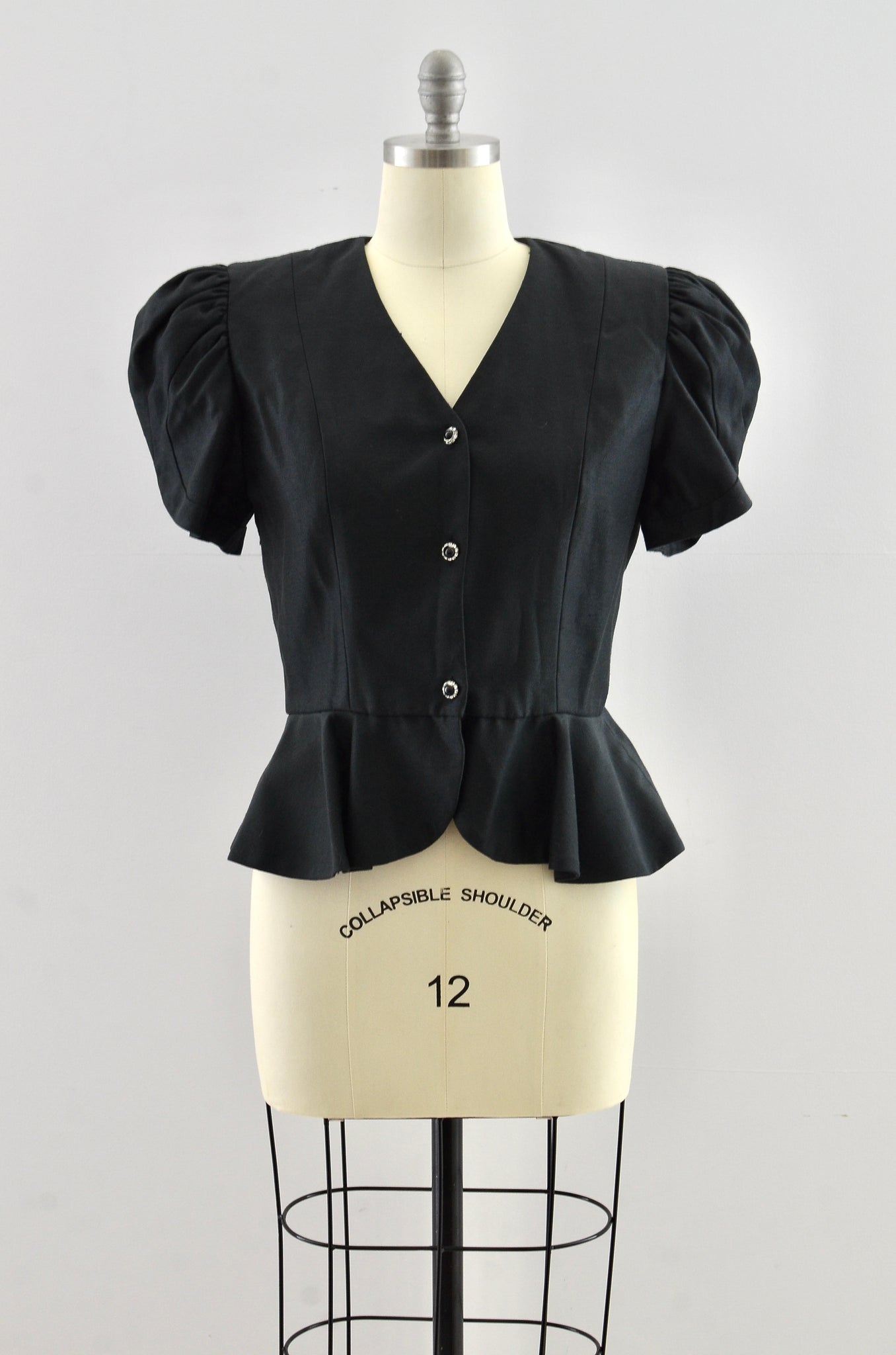 Vintage Puff Sleeve Top