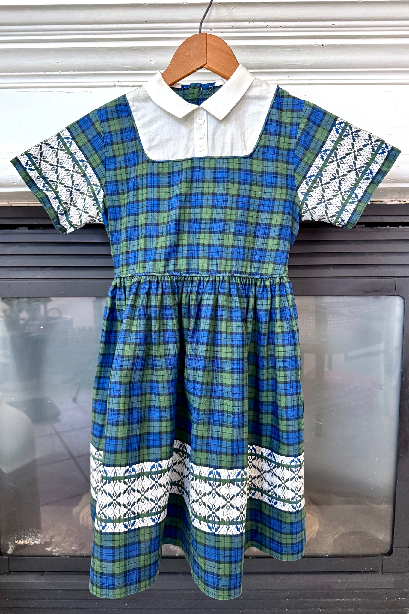 1950s Plaid Dress