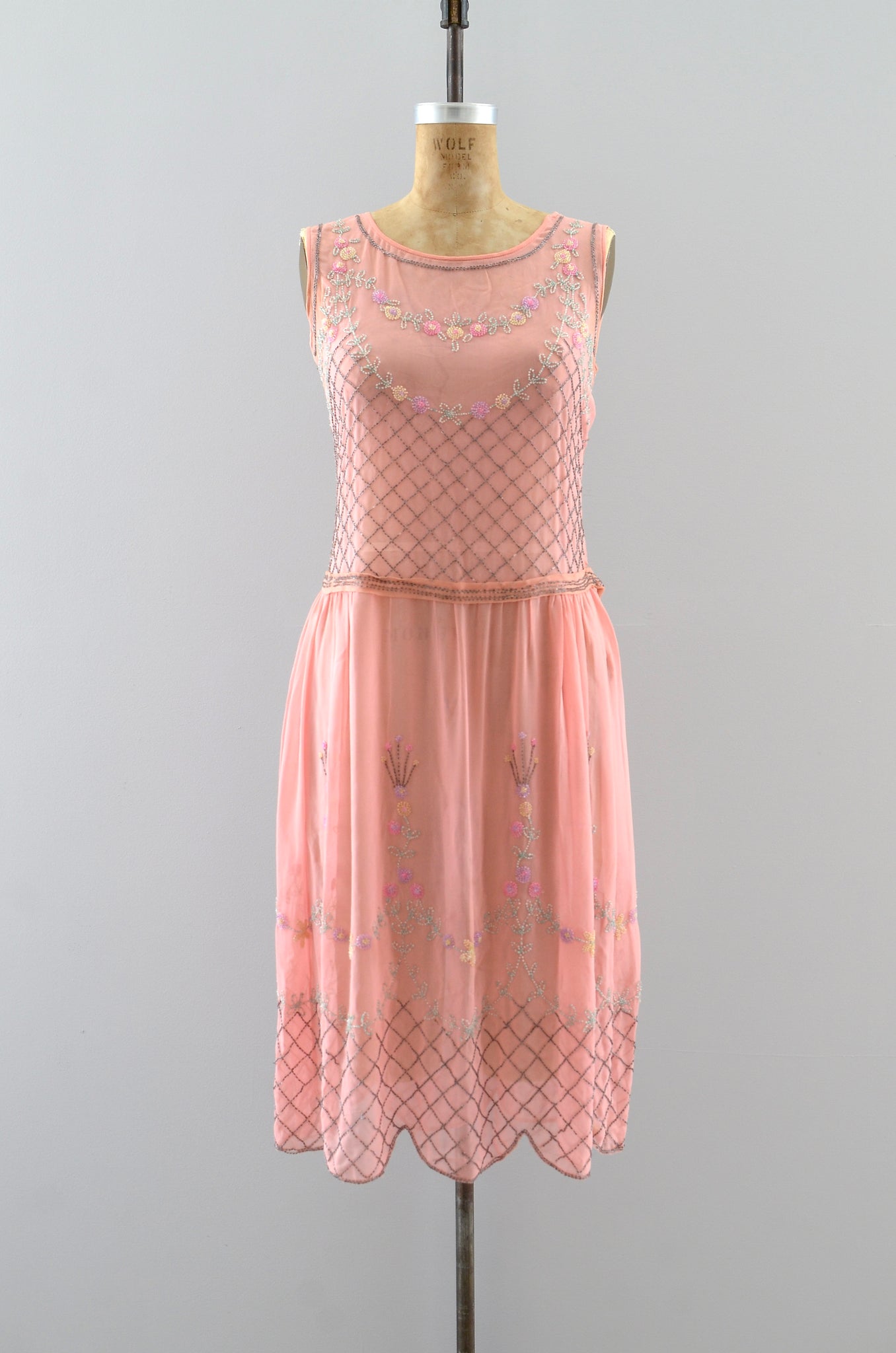 1920s Beaded Dress