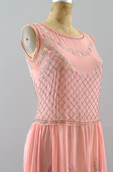 1920s Beaded Dress