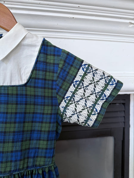 1950s Plaid Dress