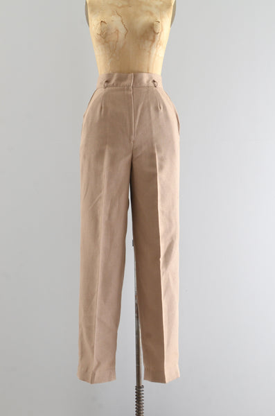 Vintage High Waist Pants