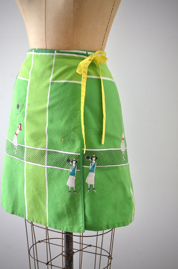 Vintage 90s Mini Wrap Skirt Pickled Vintage