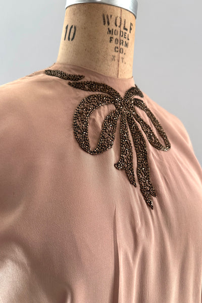Vintage 1940s Beaded Top