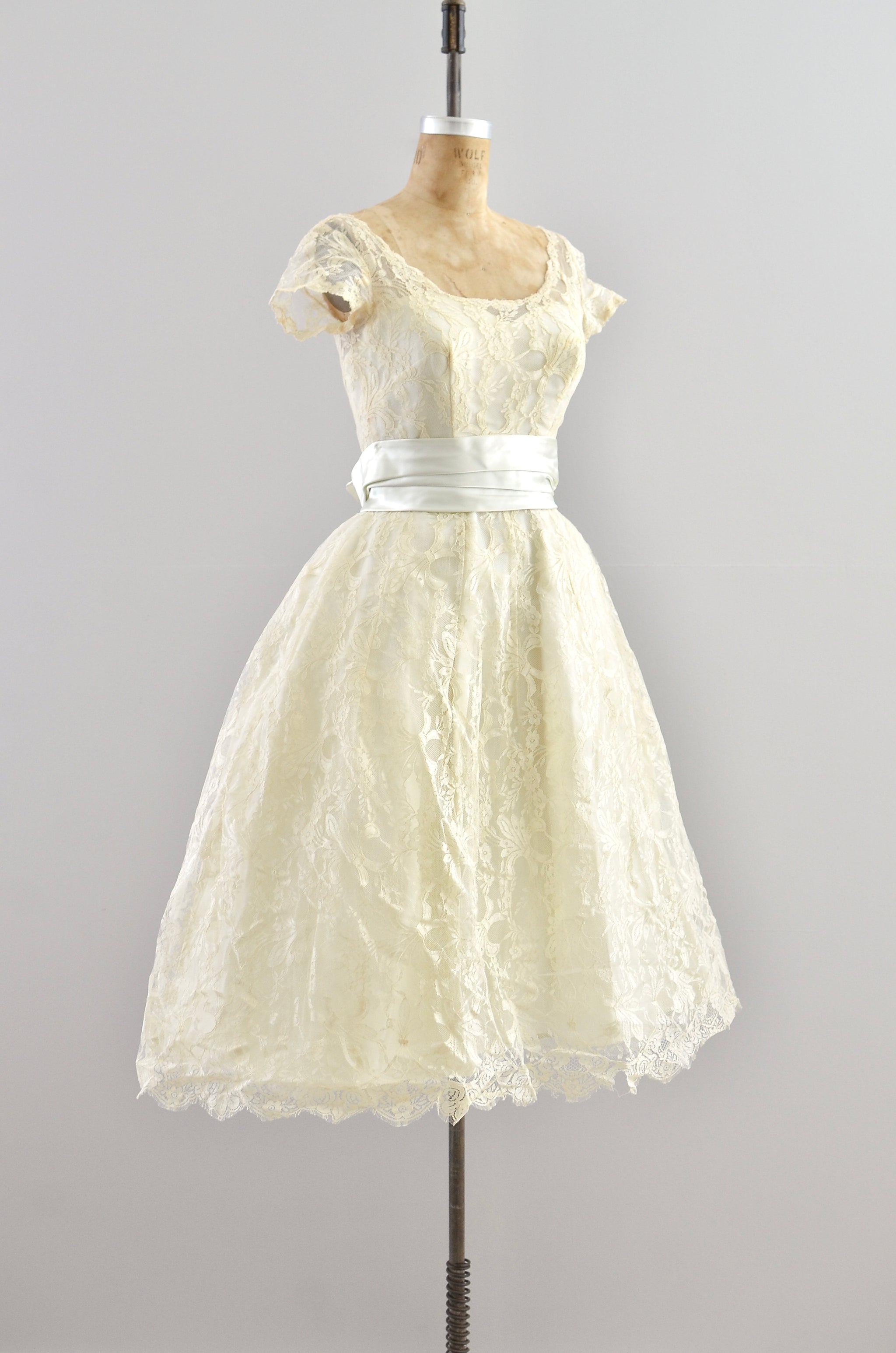 Vintage 1950s Lace Dress – Pickled Vintage