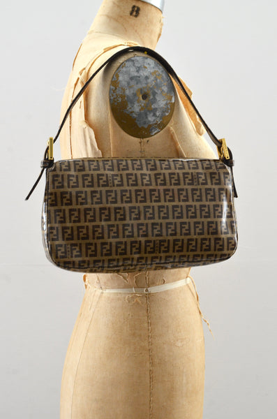 Fendi Baguette Tobacco Zucchino Bag