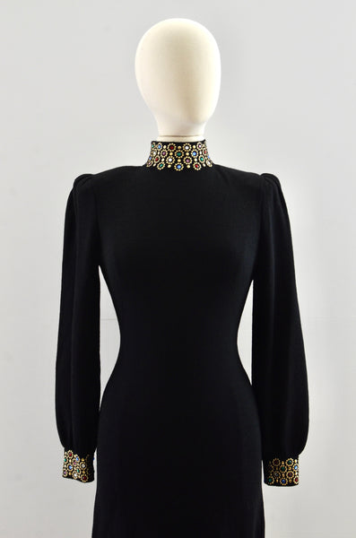 Vintage Bejeweled St. John Party Dress