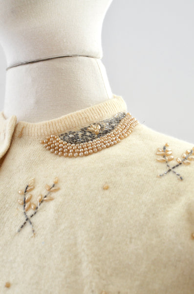 Schiaparelli Beaded Cardigan