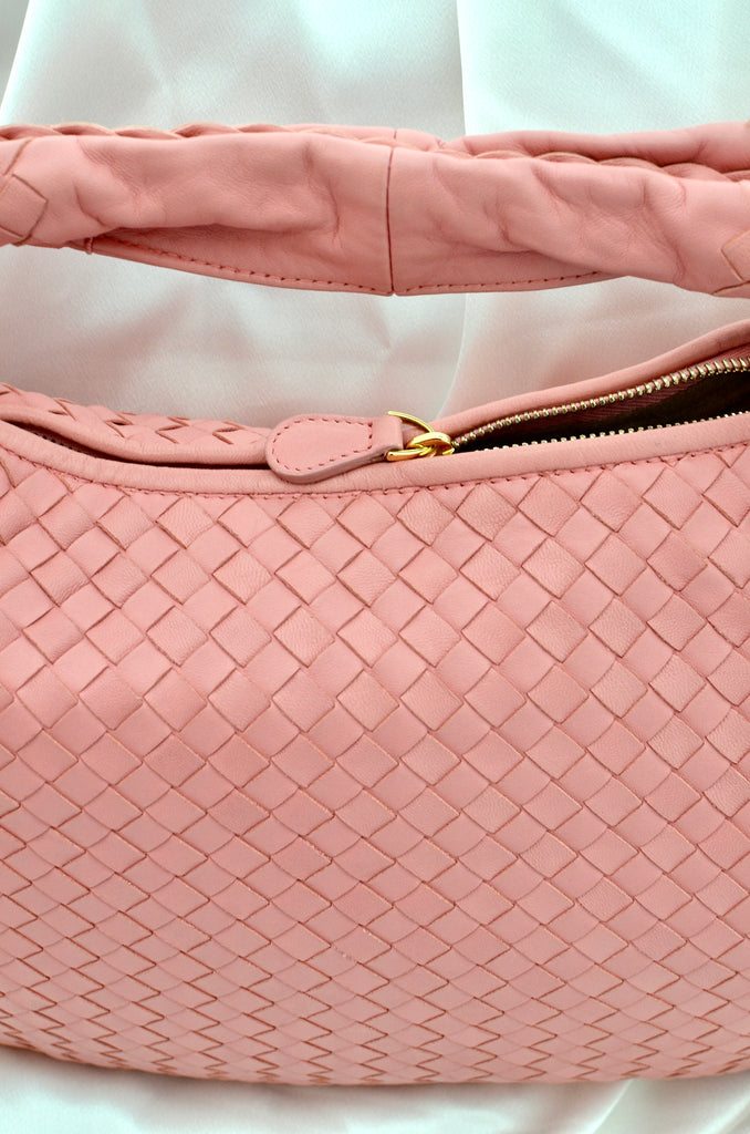 Buy NWT Bottega Veneta Hobo bag In Pale Pink at Ubuy India