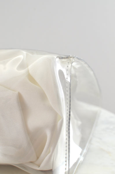 HERMÈS Kelly Transparent Bag Beach Vinyl Handbag