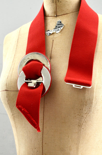 90s Red Belt