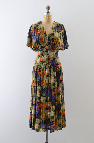 Vintage 90s Grecian Dress