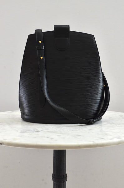 Louis Vuitton Epi Cluny Black Bag