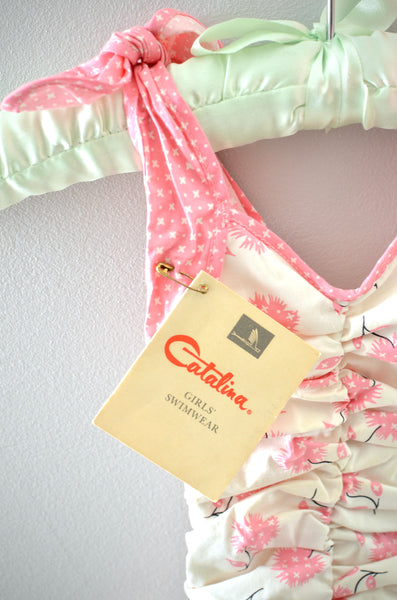 1950s Baby Catalina Girls Swimsuit