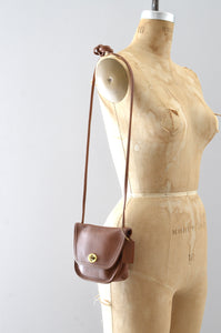 Vintage Coach Everett Mini Bag British Tan