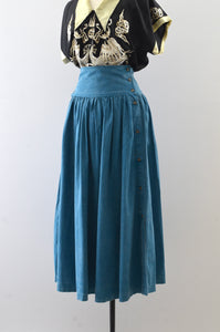 Vintage 1980's High Waisted Skirt