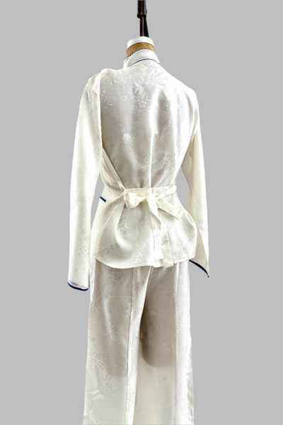 Vintage 1950s Oriental Pajama Set