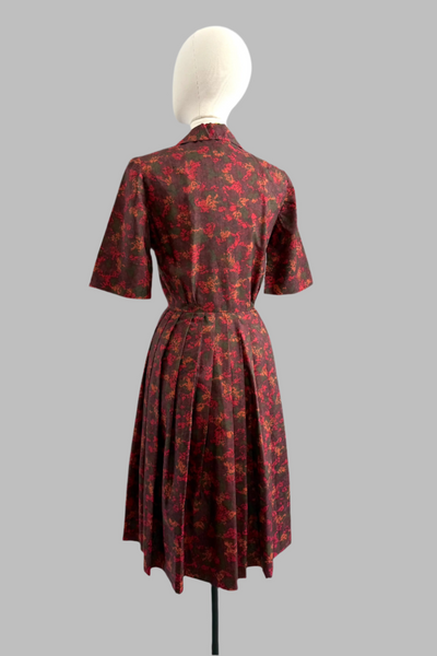 Vintage Autumn Dress