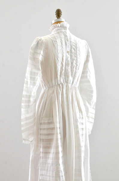 Vintage 1980's Pleated Dress