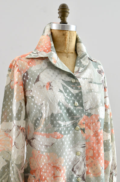 Vintage 1970s Metallic Shirt