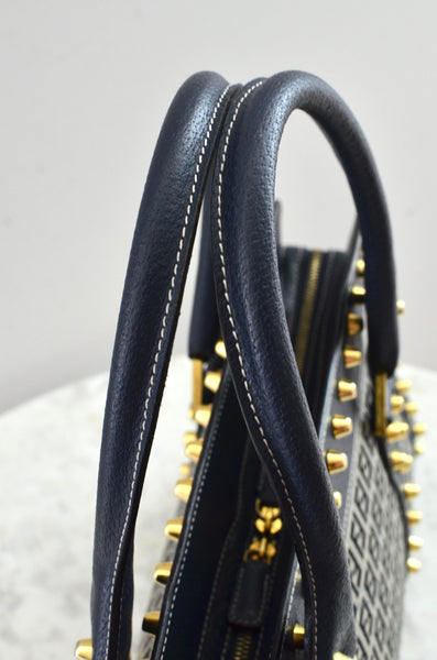 Fendi Studded Top-Handle Bag