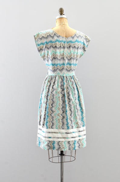 Vintage 1950s Cotton Dress