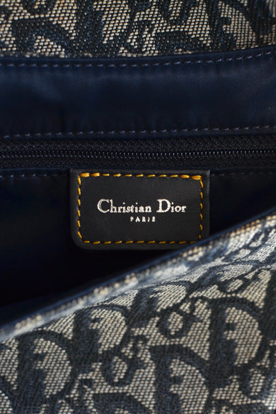 Rare Dior Trotter Saddle Shoulder Bag Monogram