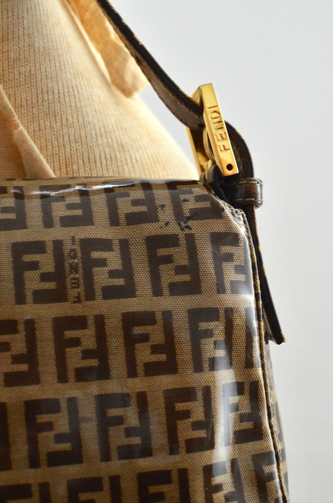 Fendi Baguette Tobacco Zucchino Bag – Pickled Vintage