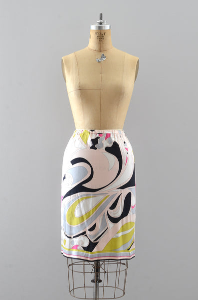 Pucci Firenze Slip Skirt