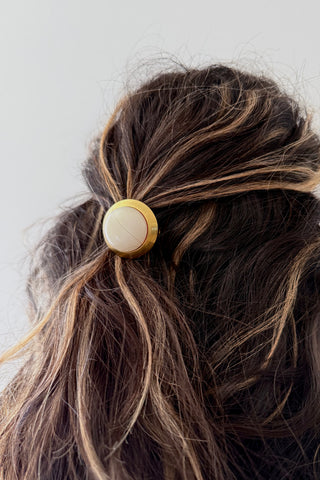 Vintage Hair Clip Barrette - Cloud