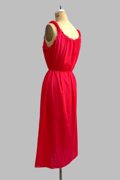Vintage Red Nightgown