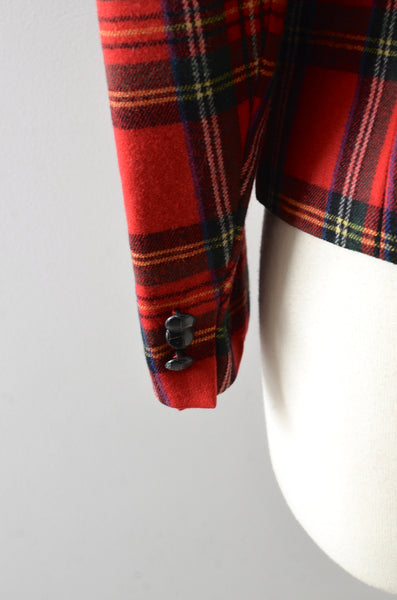 Vintage Plaid Jacket