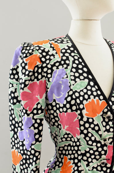 Vintage Lillie Rubin Silk Top